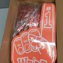 Leyndo 24 Pcs Giant Foam Finger and Pom Poms Cheerleading 18 in We're Number 1 Foam Hand Baseball Foam Fingers Team Cheer Foam Fan Finger for Sporting Events Games School Club Party