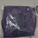 SHENHE Men's Wide Leg Jeans Vintage Baggy Jeans Casual Loose Fit Denim Pants with Pockets Purple Medium