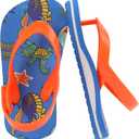 Toddler Flip Flops Girls Sandals Cute Jelly Boys Kids Flip-flops Adjustable Back Strap Non Slip Sole Lightweight Princess Sandal for Girl Swim Pool Summer Outdoor Beach