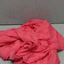 Wedding Arch Draping Fabric, 1 Panel 18FT Hot Pink Sheer Backdrop Curtain Chiffon Fabric Drapery Voile Scarf Draping Panels for Wedding Archway Ceremony Curtain Valance Party Decoration