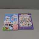 2 Pack Reusable Activity Game for Kids Ages 4-8, 8-12,Travel Games Include 56 Different Game,1-2 Players,Toy & Learning Tool for Road Trip Airplane Activity