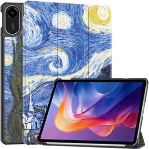 Smart Case for Xiaomi Redmi Pad 2 11 Inch 2025 Case, Ratesell Lightweight Trifold Stand Smart Case Cover with Auto Wake/Sleep for Xiaomi Redmi Pad 2 11 Inch Star Night