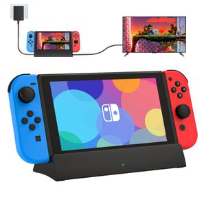 TV Docking Station for Switch,Docking Station with 4K 1080P HDMI and USB 3.0 Port,Replacement for Official Switch Dock(Not for Switch2 and Not Included Cable)