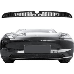 Grille Mesh Inserts for New 2026 Tesla Model 3 Highland with Front Camera Version Front Air Inlet Vent Grille Cover Replacement for Tesla Model 3 2026 Accessories (Not Fit Model 3 Performance)