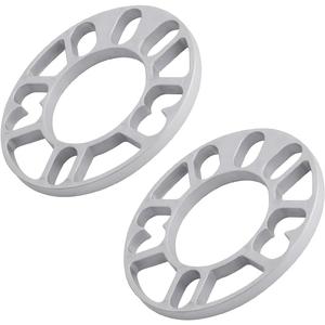 YoRise 2PCS 10 mm Car Wheel Spacers, PCD 100-120mm Aluminum Alloy Hub Centric Wheel Spacer for 4 & 5 Lug, Universal Car Tire Accessory for 4X100, 4X114.3, 5x108, 5x112, 5x120 Bolt Pattern(10MM)
