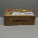 TUTOTAK Narrow Side Table, Small End Table Set of 2 with Charging Station, Nightstand with Fabric Basket, Bedside Table for Small Space, Livingroom, Bedroom Black TB01BK0952