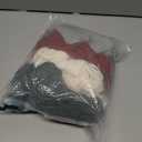 Geyoga 24 Pieces Mini Christmas Knit Stockings 6 Inch Cable Knitted Stockings Bulk Xmas Hanging Ornament Decoration for Christmas Tree Fireplace Holiday Party Favor(Red, Green, White, Grey)