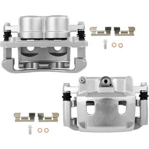 SCITOO 19B2983 19B2982 Front Brake Calipers Fit For Infiniti For QX56 2004-2006,For Nissan For Armada 2005-2006,For Pathfinder For Armada 2004,For TITAN 2004-2007, Disc Brake Caliper Assemblies,2PCS