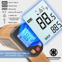 KNINE OUTDOORS Infrared Thermometer Laser Temperature Gun, -58 to 1112, Single Laser Targeting, Distance to Spot Ratio 12:1, for Cooking, Oven and Meat (Orange)