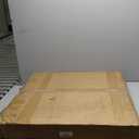 2-Tier Round Coffee Table Wood Nesting Side Table (Walnut, 28x28x18)