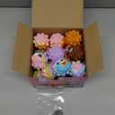 18pcs Light Up Animal Pop Balls Fidget Toys Party Favors for Kids 4-8 8-12 Sensory Squeeze Toys Stress Relief Balls Goodie Bag Stuffers Birthday Gifts Classroom Prizes Pinata Stuffers Treasure Box Toy