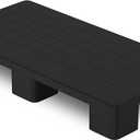 VigiFront Plastic Pallets, Plastic Pallets for Basement Storage, HDPE Lightweight Waterproof Pallet, Easy to Stack, for Indoor and Outdoor, Supermarkets and Warehouse (40'' L X 20'' W X 5.5'' H)