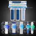 Geekpure 6-Stage Reverse Osmosis RO Drinking Water Filter System with Alkaline pH+ Filter-75 GPD