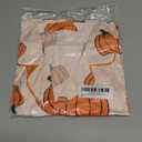 MBZJSDKHLK Women's Halloween Pajamas Set Silk Satin Ghost Pumpkin Print Long Sleeve Button Down Shirt 2 Piece Pjs Shorts Sets, L