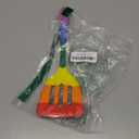 Cooking With Pride Non-Stick Slotted Turner, Heat-Safe Silicone With Iron Core, 12-Inch