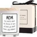 Pack of 2 Gifts for Mom from Daughter Son, Funny Birthday & Mothers Day & Thanksgiving & Christmas Gifts (Vanilla)