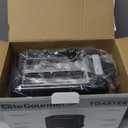 Elite Gourmet ECT1027B Cool Touch Toaster with 6 Temperature Settings & Extra Wide 1.25" Slots for Bagels, Waffles, Specialty Breads, Puff Pastry, Snacks, ETL Certified, 2 Slices, Black