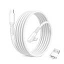 Elebase for iPhone 14 13 Cable with USB A Adapter 10FT,Right Angle USB C to Lightning Cord 90 Degree Fast Charging PD for Apple 12 11 Pro Max Plus Mini,XS XR X 8 7 6 SE,iPad 8th 9th Generation,3M