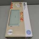 bella 2 Slice Slim Toaster, Fits-anywhere Kitchenware, 6 Setting Shade Control with Reheat & Cancel Buttons, Fits Sourdough, 10 Long Slot, Anti Jam & Auto Shutoff, 900 Watt, Seaglass