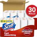 Scott Paper Towels, Choose-A-Sheet, 30 Double Rolls = 60 Regular Rolls (108 Sheets Per Roll)