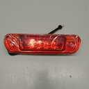 Third 3rd Brake LED for 1999-2004 Jeep Grand Cherokee, High Mount Rear Brake Lights Assembly for 99-04 Grand Cherokee, Waterproof Center Cab Lamp Stop Light (Red)