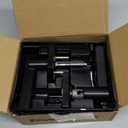 Kwikset Casey Interior Privacy Door Handle with Lock, Door Lever For Bathroom and Bedroom, Matte Black Reversible Keyless Turn Lock, with Microban Protection (1 Pack)