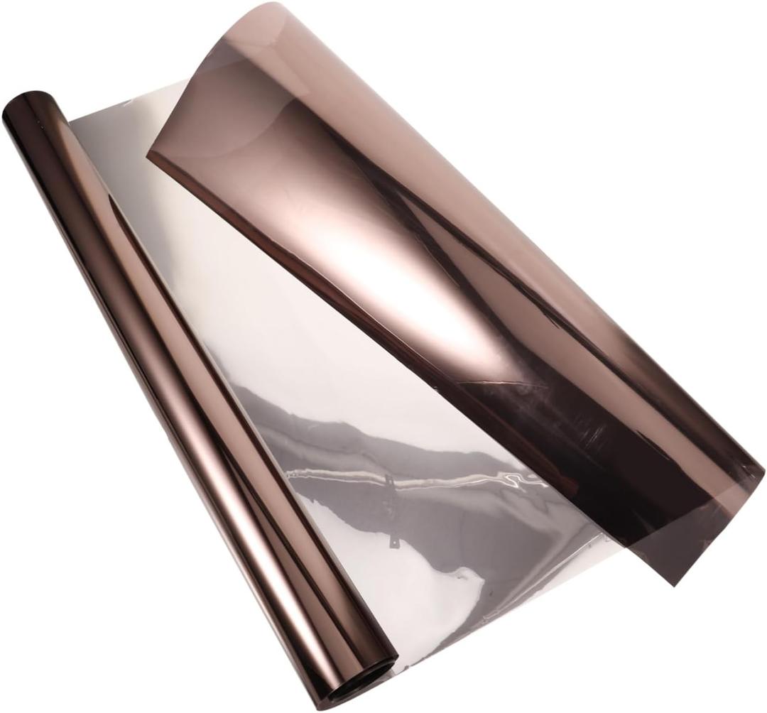 1roll One-Way Reflective Window Film for Privacy Sun Blocking and Uv Pet Material Easy to Apply and Remove for Use