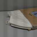 Bemis 500EC Durable Wood Toilet Seat with Easy Clean Hinges, Made in USA, Round, Biscuit