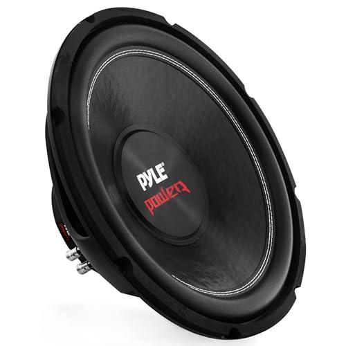 Pyle 8" Car Subwoofer Speaker - 800 Watt Dual 4 Ohm Voice Coil, Treated Foam Surround, Non-Pressed Paper Cone, 60oz Magnet - Powerful Vehicle Audio Bass Woofer for Car Stereo Systems - PLPW8D (Black)
