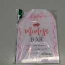 Mimosa Bar Sign, Acrylic Signs with Wood Stand for Gender Reveal Party, Bow Design Acrylic Sign, Mimosa Bar with Holder for Baby Bridal Shower Party, 09