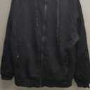 Flygo Sherpa Hoodies for Men Zip Up Winter Fleece Lined Hooded Sweatshirt Heavyweight Warm Jackets (Large, Black)