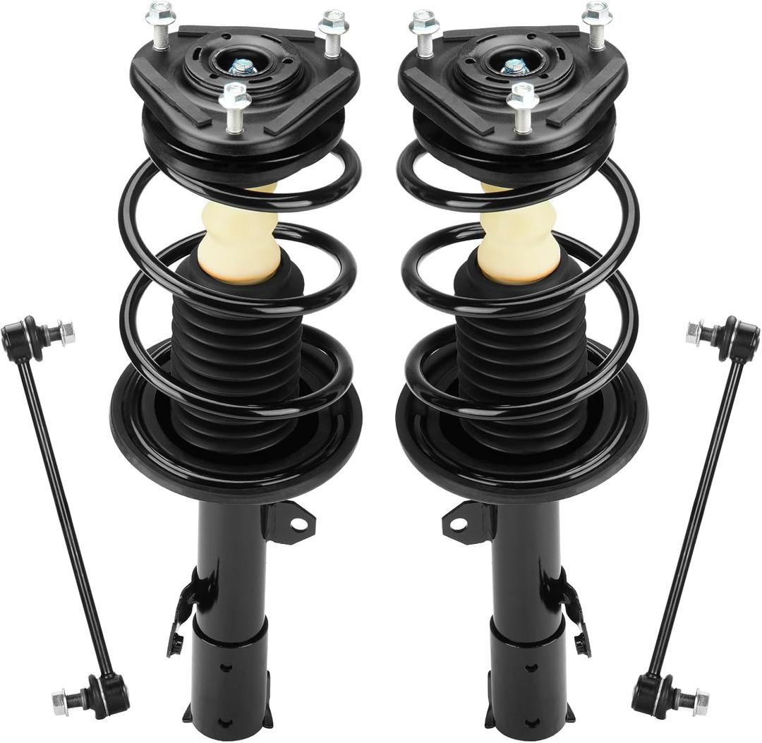 Front Strut Sway Bar Links for 2009-2013 Toyota Corolla Matrix 1.8L, Shock Absorbers Replace 572598 572597 4PCS