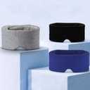 Cotton Sleep Eye Mask for Men Women, 100% Blocking Light Sleeping Mask for Side Sleeper, Soft Zero Pressure Cooling Blackout Eye Masks for Sleep, Eye Covers for Sleeping fits All Heads Adjustable