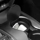 Center Console Cup Holder Compatible with Honda Pilot 2016-2022 & Ridgeline 2020-2023 & Passport 2019-2023 Accessories ABS Material Insert Storage Box Interior Armrest Organizer