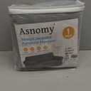 Asnomy Couch Covers for 3 Cushion Couch Stretch Sofa Covers Slipcovers, Pet Protector Furniture Covers for Dogs Cats Spandex Jacquard Fabric Small Checks Large, Silver