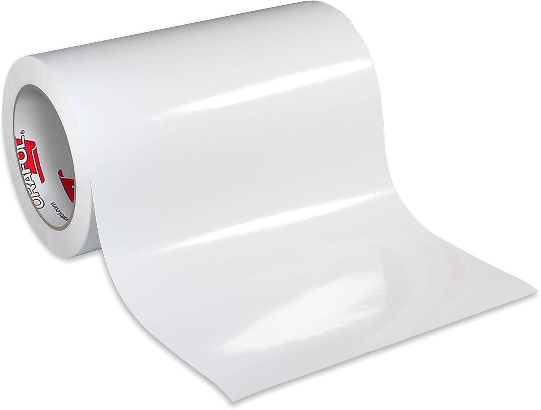 ORACAL 651 Glossy White Vinyl – Permanent Adhesive for Signs & Projects (12" x 30ft)