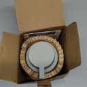 Bosilunlife Ceramic Foaming Soap Dispenser - 12oz Matte Grey Foam Hand Wash Dispenser Bathroom Countertop Soap Dispensers Kitchen Dish Soap Pump Dispenser Liquid Soap Dispenser for Bathroom