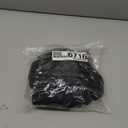 Aleumdr Women's Ribbed One Piece Swimsuit Tummy Control High Cut Bathing Suit Sexy V Neck Criss Cross Monikini (Large, Black)