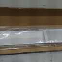 LazBlinds Cordless Cellular Shades No Tools No Drill Light Filtering Polyester Cellular Blinds for Window Size 30'' W x 48'' H, White