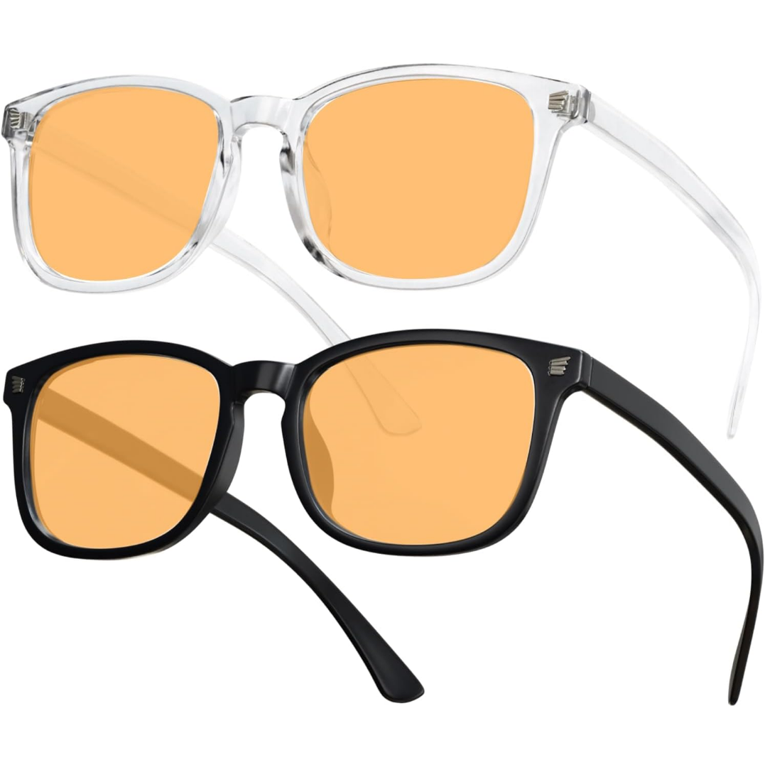 livho High Tech Blue Light Glasses - Advanced 99% Blue Light Blocking Computer Glasses - Anti Eyestrain & UV Glare Protection
