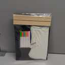 TLAZZ Small Chalkboard Sign 7.9 X 11.8 Inch Tabletop Chalkboard with Wooden Base Stand Double Sided Message Menu Chalk Board Stand Sign for Kitchen Wedding Bar Restaurant Party Decoration (1 Pack)