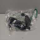 RTS Single Muff Intercom Headphones with Male XLR Four Pin Connector Installed