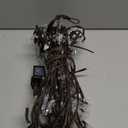 7.5 FT Willow Vine Light Christmas Room Decor 144 LEDs Artificial Plants Tree Branches Indoor Decorative with 8 Light Modes and 72 Snowflake LEDs for Wall Bedroom Living Room Home