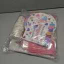 280Pcs Little Sweetheart is On The Way Baby Shower Decorations Valentines Day Decor with Plates Napkins Cups Tablecloth Banner Backdrop Balloon Arch Box Cake Topper for Baby Shower Party