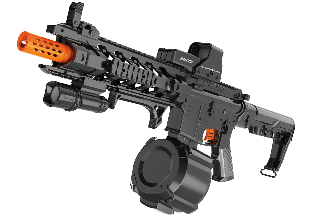 SKD Blaster M4 Water Bullet Blaster Electric Splatter Gel Ball Blaster Electric Toy Splash Gun Gel Toy