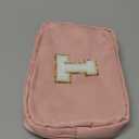 YOOLIFE Teacher Appreciation Gifts for Women - Gifts for Teacher, Teacher Retirement Gifts for Women Teacher Bag Teacher Gifts from Students, Initial Crossbody Bag Belt Bag, Pink T