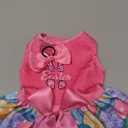 CuteBone Happy Easter Eggs Dog Dress Velvet for Dogs Girl Pink Puppy Dresses Dog Clothes CVA18XXS-D XXS