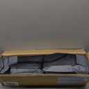 Baby Playpen, 50x50 Inch Playpen for Babies and Toddlers, Small Baby Play Yard, Indoor Outdoor Safety Activity Center Play Pen with Breathable Mesh and Basketball Hoop, Grey