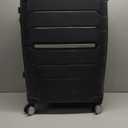 Samsonite Freeform 24-Inch Medium Luggage with Dual 360 Spinner Wheels - Checked Suitcase - TSA Lock, Airline-Approved - Durable Polypropylene Expandable Hardshell for Lightweight Travel - Black