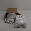 Jetec 2 Set 40 Inch Halloween Spooky Ghost Candy Holder Bowl with String Light Easy Assemble Ghost Grimace DIY Decoration Candy Installation Corridor for Front Porch Yard Trick or Treat Party Supplies